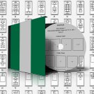 NIGERIA STAMP ALBUM PAGES 1914-2010 (99 pages)