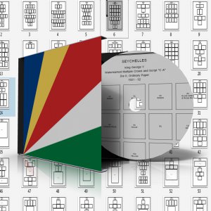 SEYCHELLES STAMP ALBUM PAGES 1890-2011 (137 pages)