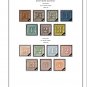 GERMANY STATES STAMP ALBUM PAGES CD 1849-1923 (66 color illustrated pages)
