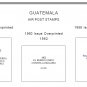 GUATEMALA STAMP ALBUM PAGES 1871-2011 (181 pages)