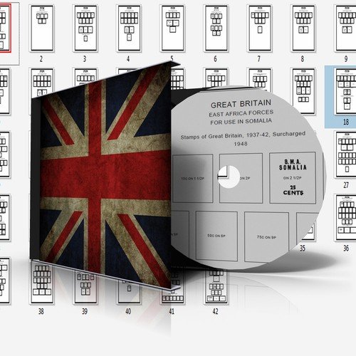GREAT BRITAIN ADDITIONS STAMP ALBUM PAGES CD 1937-2011 (104 pages)