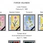FAROE ISLANDS STAMP ALBUM PAGES 1919-2011 (87 color illustrated pages)