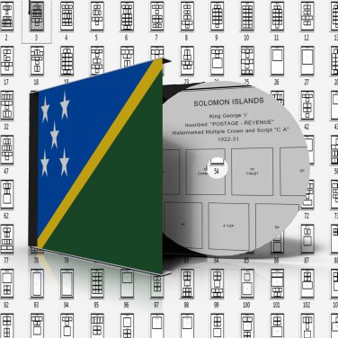 SOLOMON ISLANDS STAMP ALBUM PAGES 1907-2011 (183 pages)
