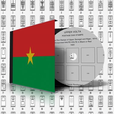 BURKINA FASO STAMP [UPPER VOLTA] ALBUM PAGES 1920-2011 (299 pages)