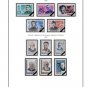 COLOR PRINTED RUSSIA 1963-1965 STAMP ALBUM PAGES (48 illustrated pages)