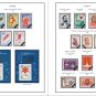 COLOR PRINTED RUSSIA 1970-1974 STAMP ALBUM PAGES (78 illustrated pages)