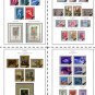 COLOR PRINTED RUSSIA 1970-1974 STAMP ALBUM PAGES (78 illustrated pages)