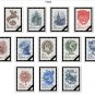 COLOR PRINTED RUSSIA 1987-1989 STAMP ALBUM PAGES (44 illustrated pages)