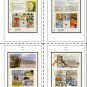 COLOR PRINTED SOUTH KOREA 2000-2010 STAMP ALBUM  PAGES (98 illustrated pages)
