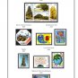 COLOR PRINTED SOUTH KOREA 2000-2010 STAMP ALBUM  PAGES (98 illustrated pages)