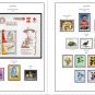 COLOR PRINTED AUSTRIA 2000-2010 STAMP ALBUM  PAGES (87 illustrated pages)