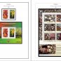 COLOR PRINTED CANADA 2003-2005 STAMP ALBUM  PAGES (45 illustrated pages)