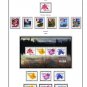 COLOR PRINTED CANADA 2006-2008 STAMP ALBUM PAGES (33 illustrated pages)