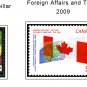 COLOR PRINTED CANADA 2009-2010 STAMP ALBUM PAGES (32 illustrated pages)