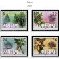 COLOR PRINTED MACEDONIA 2000-2010 STAMP ALBUM PAGES (56 illustrated pages)
