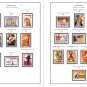 COLOR PRINTED MACEDONIA 2000-2010 STAMP ALBUM PAGES (56 illustrated pages)