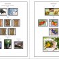 COLOR PRINTED MACEDONIA 2000-2010 STAMP ALBUM PAGES (56 illustrated pages)