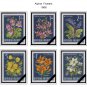 COLOR PRINTED AUSTRIA 1961-1970 STAMP ALBUM PAGES (25 illustrated pages)