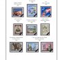 COLOR PRINTED AUSTRIA 1986-1995 STAMP ALBUM PAGES (36 illustrated pages)