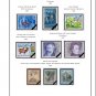 COLOR PRINTED AUSTRIA 1996-1999 STAMP ALBUM PAGES (13 illustrated pages)
