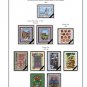 COLOR PRINTED AUSTRIA 1996-1999 STAMP ALBUM PAGES (13 illustrated pages)