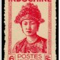 COLOR PRINTED INDOCHINA 1889-1949 STAMP ALBUM PAGES (35 illustrated pages)