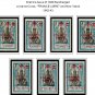 COLOR PRINTED FRENCH INDIA 1892-1954 STAMP ALBUM PAGES (29 illustrated pages)