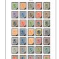 COLOR PRINTED DENMARK 1861-2010 STAMP ALBUM PAGES (186 illustrated pages)