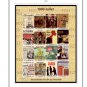 COLOR PRINTED DENMARK 1861-2010 STAMP ALBUM PAGES (186 illustrated pages)