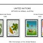 COLOR PRINTED UNITED NATIONS 1951-2010 STAMP ALBUM PAGES (373 illustrated pages)
