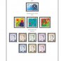 COLOR PRINTED LUXEMBOURG 1852-2010 STAMP ALBUM PAGES (195 illustrated pages)