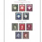 OCCUPIED POLAND 1915-1944 COLOR PRINTED STAMP ALBUM PAGES (15 illustrated pages)