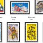 ANDORRA [FRENCH ADMINISTRATION] 1931-2020 COLOR PRINTED STAMP ALBUM PAGES  (100 illustrated pages)