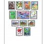 COLOR PRINTED JAPAN PREFECTURES [FURUSATO] 1989-2007 STAMP ALBUM PAGES  (77 pages)