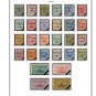 COLOR PRINTED WALLIS AND FUTUNA 1920-1952 STAMP ALBUM PAGES (18 illustrated pages)