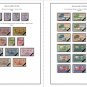 COLOR PRINTED WALLIS AND FUTUNA 1920-1952 STAMP ALBUM PAGES (18 illustrated pages)