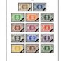 COLOR PRINTED WALLIS AND FUTUNA 1920-1952 STAMP ALBUM PAGES (18 illustrated pages)