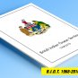 COLOR PRINTED BRITISH INDIAN OCEAN TERRITORY 1968-2020 STAMP ALBUM PAGES (89 ill. pages)
