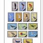 COLOR PRINTED BRITISH INDIAN OCEAN TERRITORY 1968-2020 STAMP ALBUM PAGES (89 ill. pages)