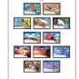 COLOR PRINTED BRITISH INDIAN OCEAN TERRITORY 1968-2020 STAMP ALBUM PAGES (89 ill. pages)