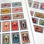 COLOR PRINTED UBANGI-SHARI 1915-1930 STAMP ALBUM PAGES (9 illustrated pages)
