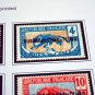 COLOR PRINTED UBANGI-SHARI 1915-1930 STAMP ALBUM PAGES (9 illustrated pages)
