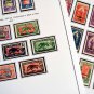 COLOR PRINTED UBANGI-SHARI 1915-1930 STAMP ALBUM PAGES (9 illustrated pages)