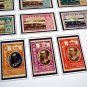 COLOR PRINTED UBANGI-SHARI 1915-1930 STAMP ALBUM PAGES (9 illustrated pages)