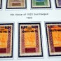 COLOR PRINTED UPPER VOLTA 1920-1931 STAMP ALBUM PAGES (6 illustrated pages)