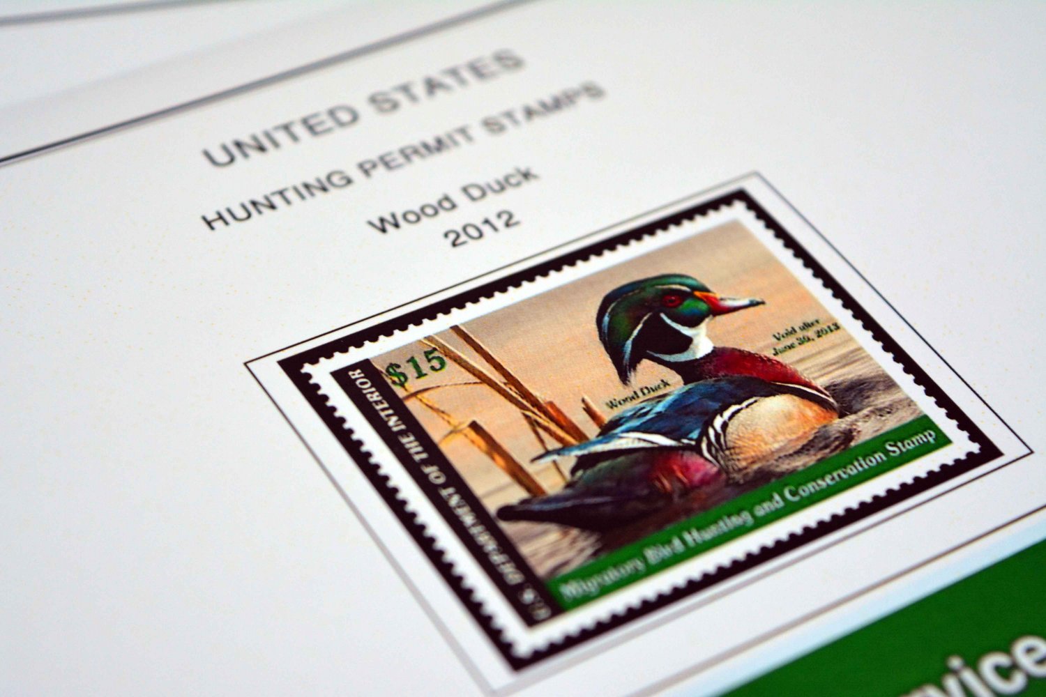 COLOR PRINTED USA FEDERAL DUCK STAMPS 19342020 STAMP ALBUM PAGES (46