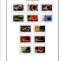 COLOR PRINTED FRANCE 2015-2018 STAMP ALBUM PAGES (123 illustrated pages)
