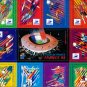COLOR PRINTED FRANCE 1997-1999 STAMP ALBUM PAGES (30 illustrated pages)