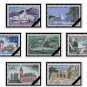 COLOR PRINTED FRANCE 1960-1965 STAMP ALBUM PAGES (18 illustrated pages)