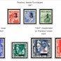 COLOR PRINTED NETHERLANDS INDIES 1864-1949 STAMP ALBUM PAGES (34 illustrated pages)